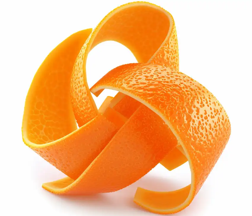 épluchure d'orange