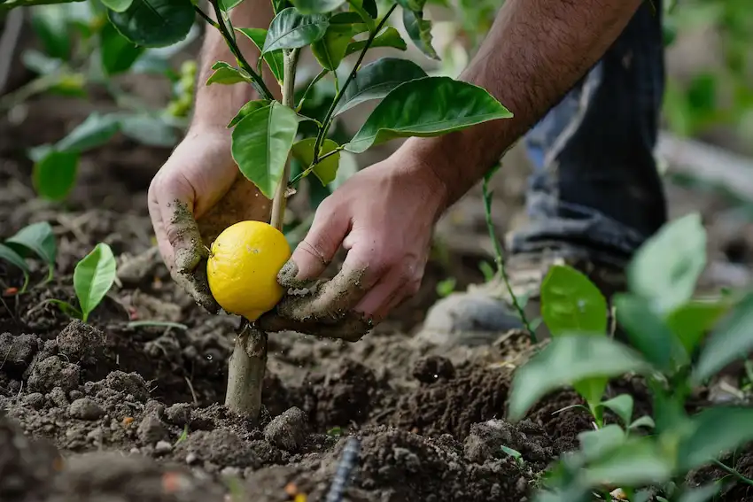 planting a lemon tree