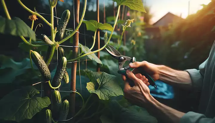 Mastering the Art of Cucumber Pruning: Timing and Techniques for a Bountiful Harvest