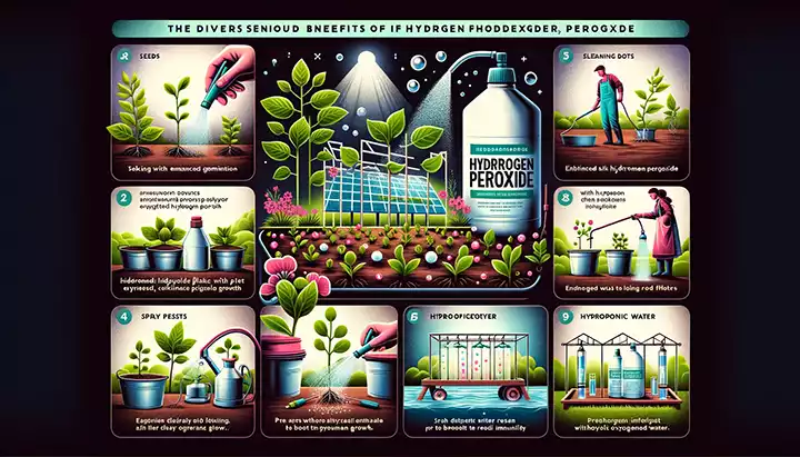The Wonders of Hydrogen Peroxide: 7 Benefits for Your Plants and Garden
