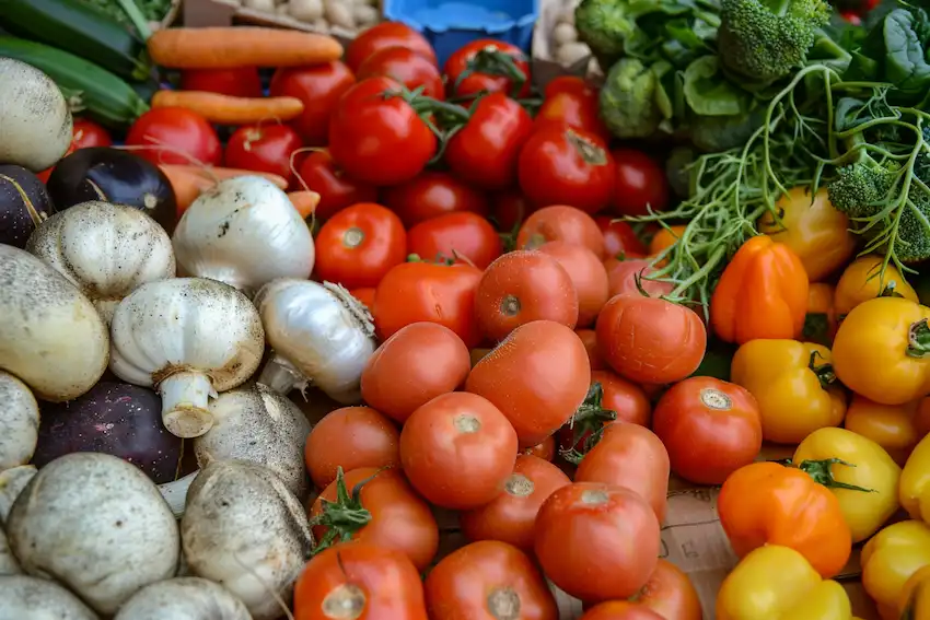 vegetables deposit