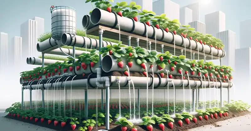 You Can Grow Strawberries Anywhere With This System