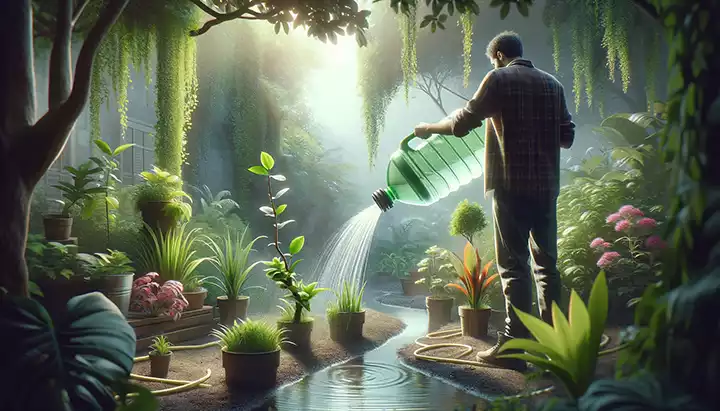 Revolutionize Plant Watering with This Simple Yet Ingenious Trick