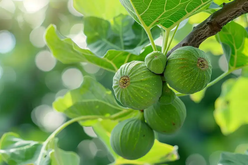 fig tree in home garden