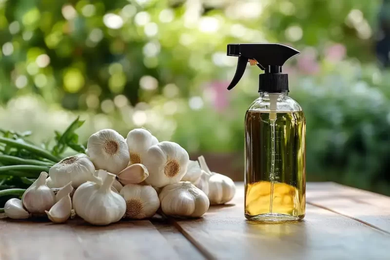 garlic alcohol spray