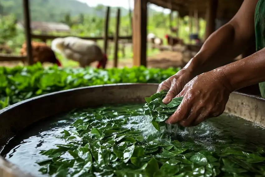 Cómo incorporar moringa en la alimentación de las aves de corral