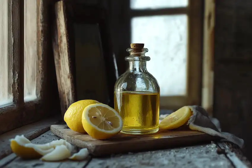 lemon and olive oil