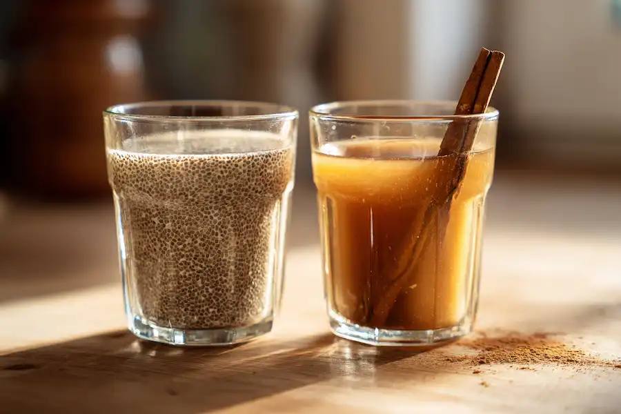chia seed cinnamon drinks weight loss