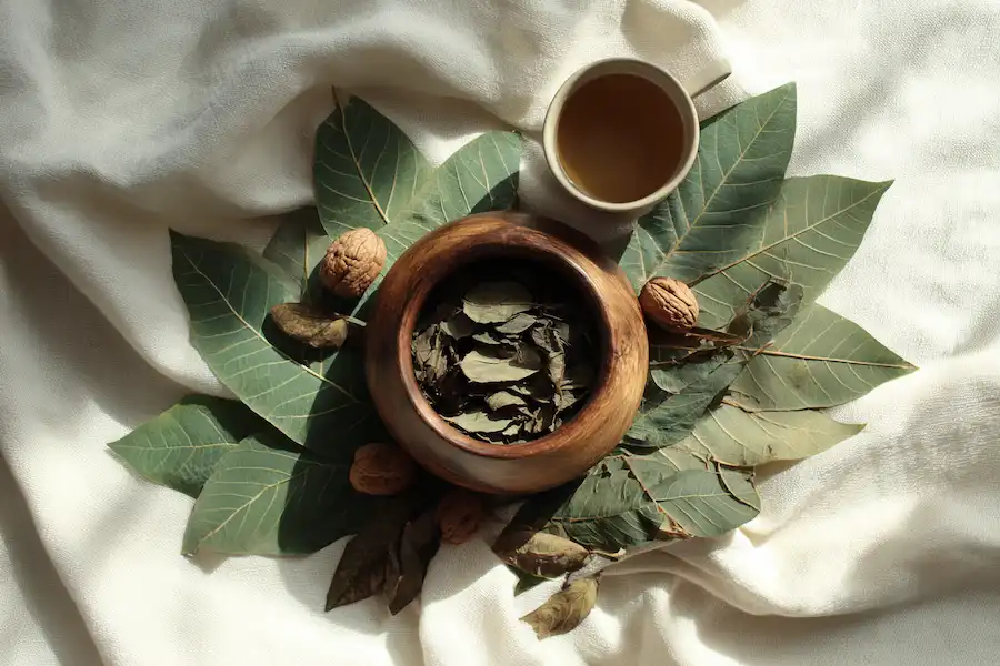 walnut leaves health benefits