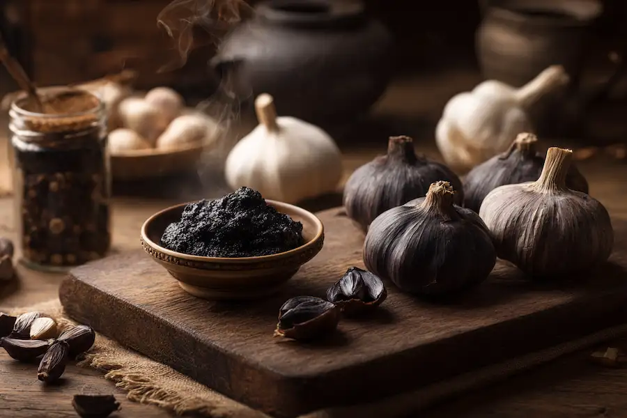 black garlic health benefits natural fermented superfood