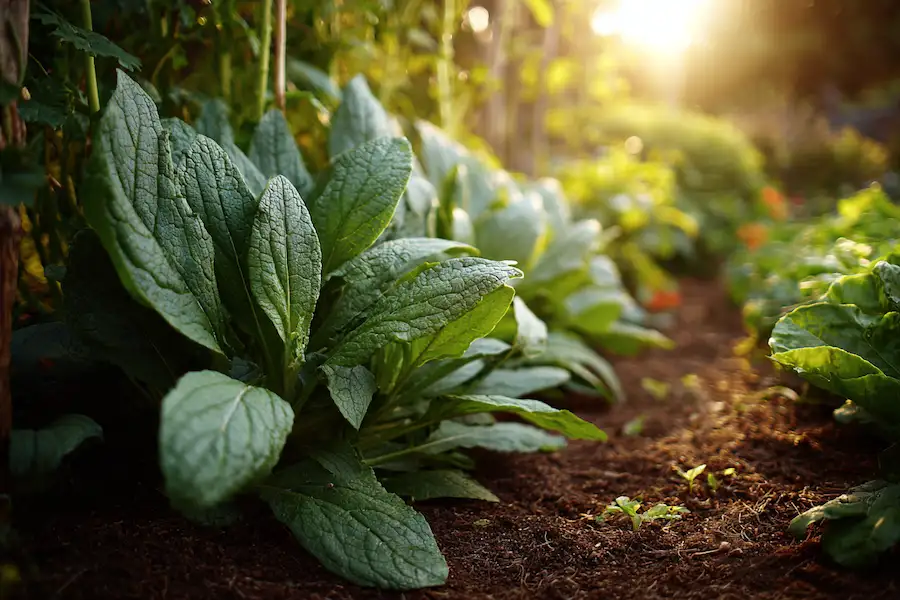 consoude symphytum officinale jardin vert or agriculture durable