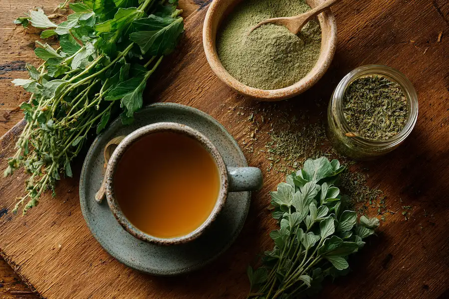 goosegrass eleusine indica herbal tea preparation natural detox kidney liver cleanse