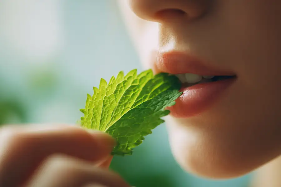 sublingual lemon balm leaf under tongue natural anxiety relief