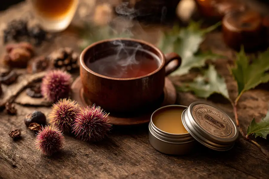 sweetgum tea resin balm natural remedies