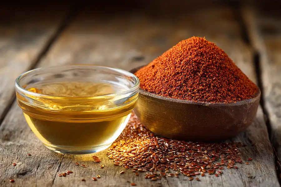 huile de rocou et poudre de graines remède naturel