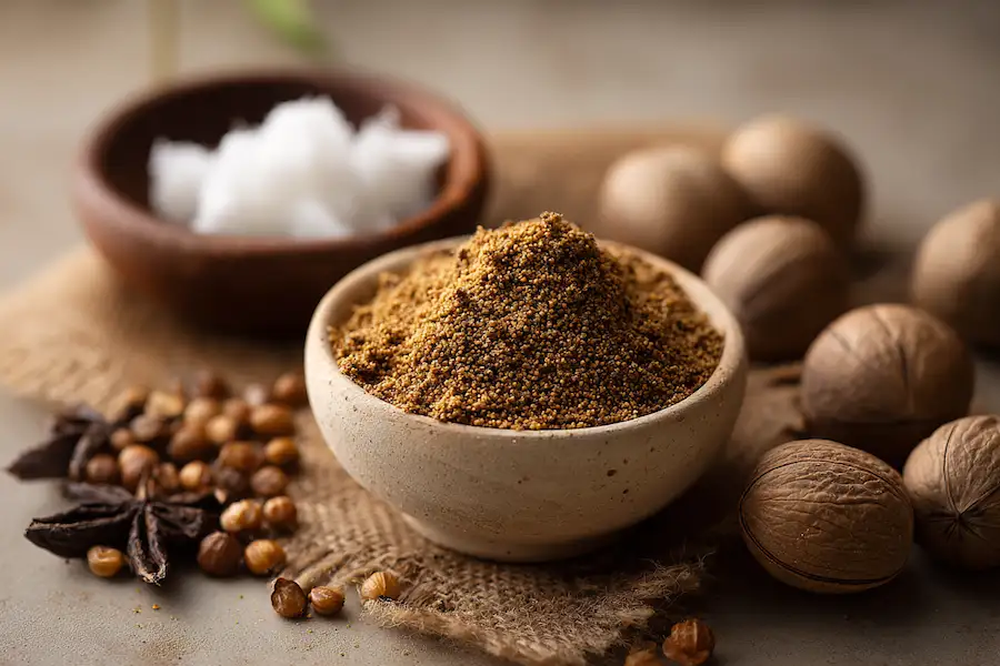 proszek z nasion amla skóra włosy