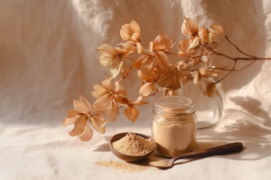 dried male papaya flowers powder home remedy
