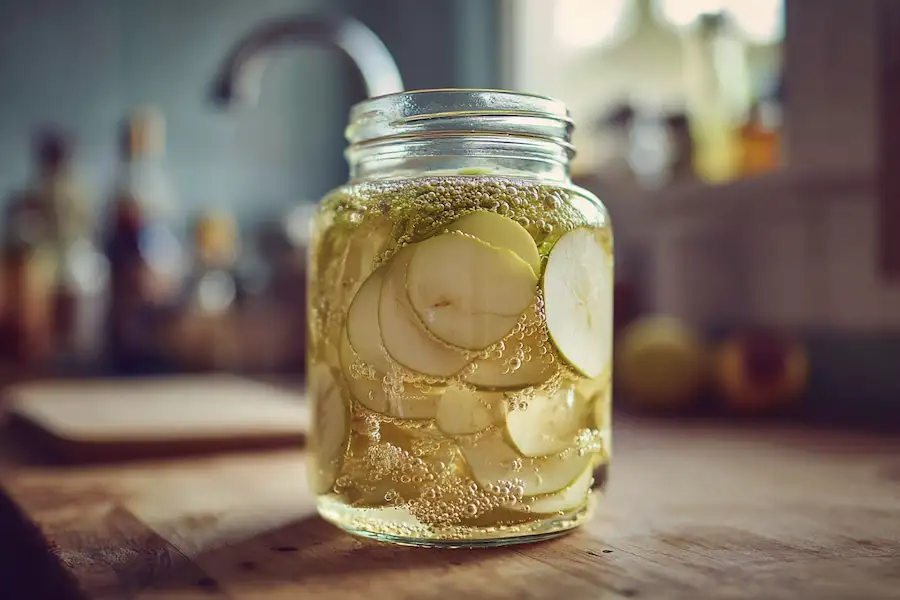 fermentowane jabłka proces fermentacji mlekowej