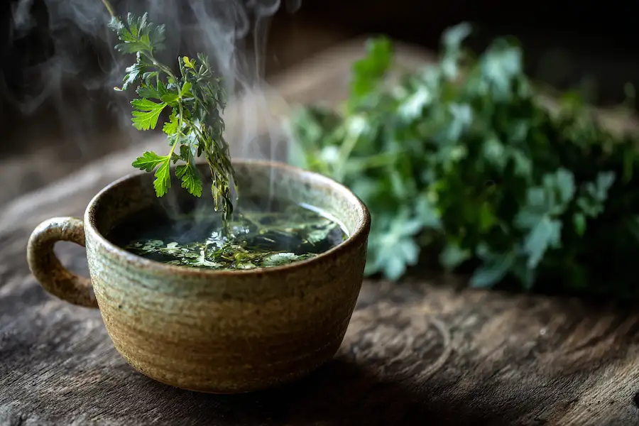 herb robert tea preparation