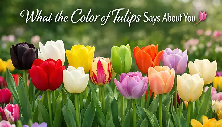 What the Color of Tulips Says About You