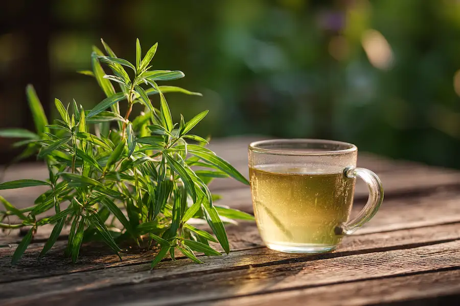 eleusine indica herbal tea preparation