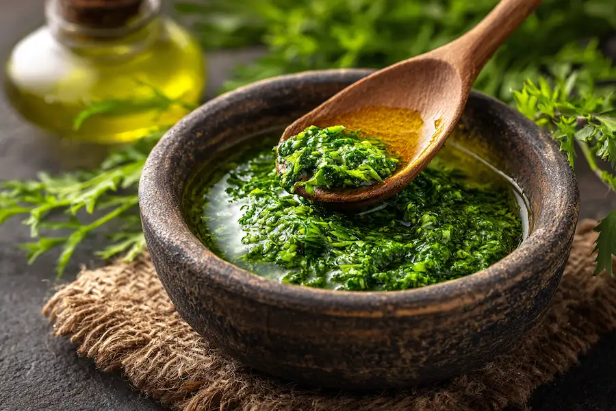 hairy bittercress wild pesto