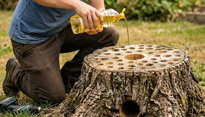share tree stump